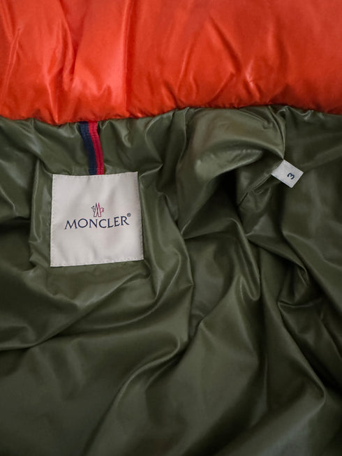 Second hand Moncler jacket Maya size 3 orange